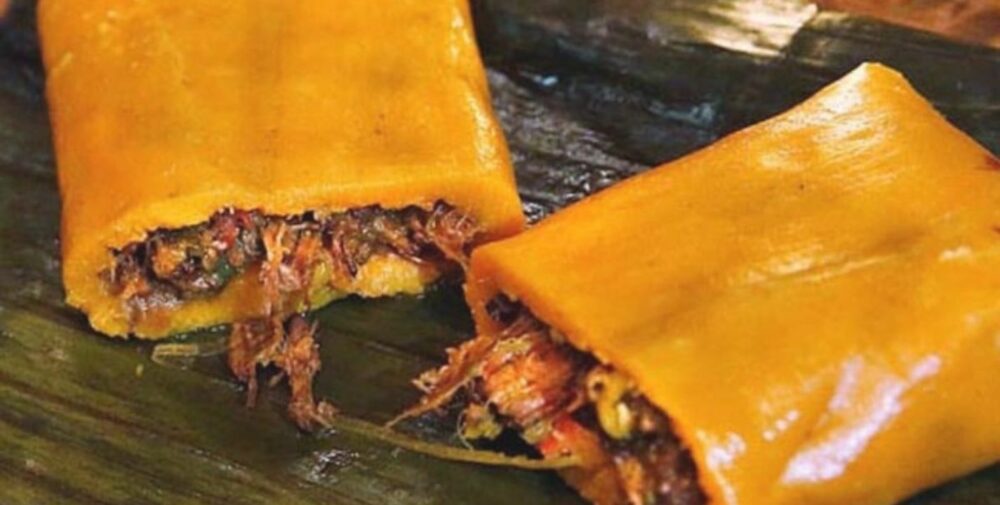 hallaca con cacao de Chuao hallaca con cacao de Chuao