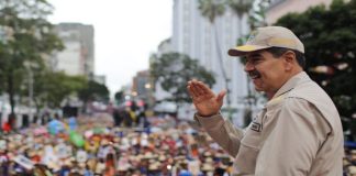 Maduro recibe marcha
