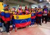 Delegación venezolana subcampeona escolar