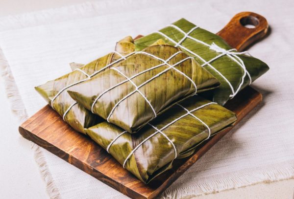 Hallaca con cacao de Chuao