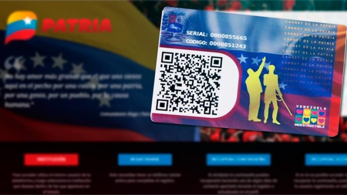 Sistema Patria continúa asignando el Bono