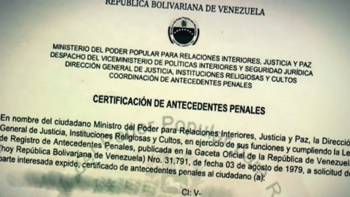 Legalizar Antecedentes Penales