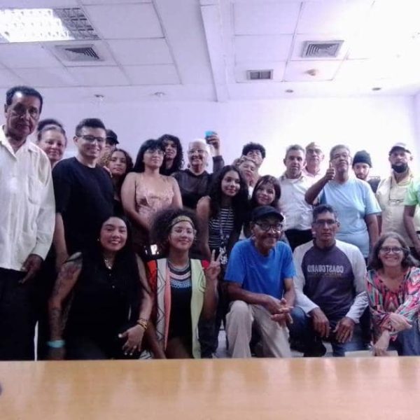 Grupo de talleristas de cine-Aragua