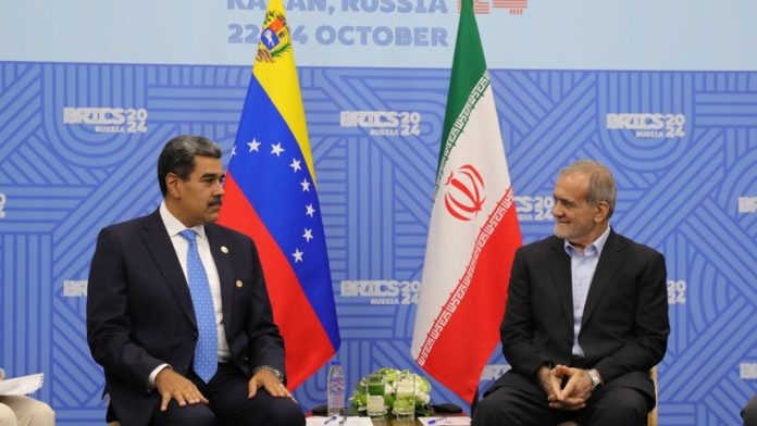 Irán Presidentes de Irán y Venezuela