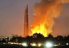 incendio en Planta eléctrica de California