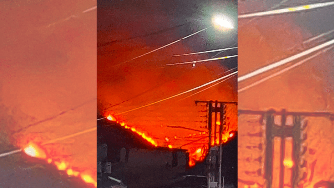 Primer incendio forestal del 2025