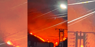 Primer incendio forestal del 2025