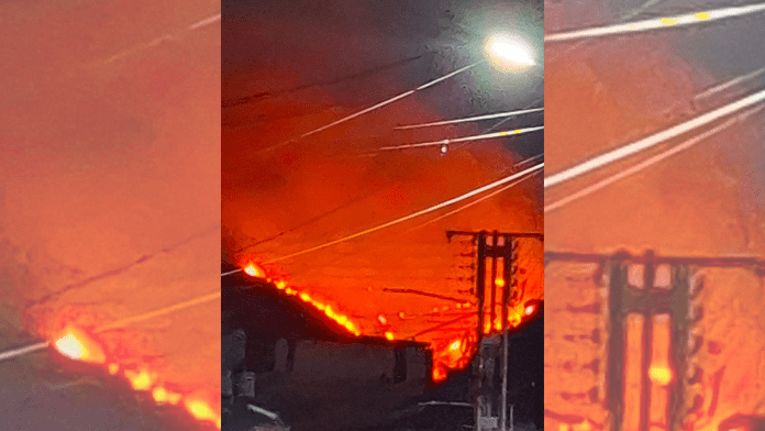 Sin título (Video) Primer incendio forestal del 2025