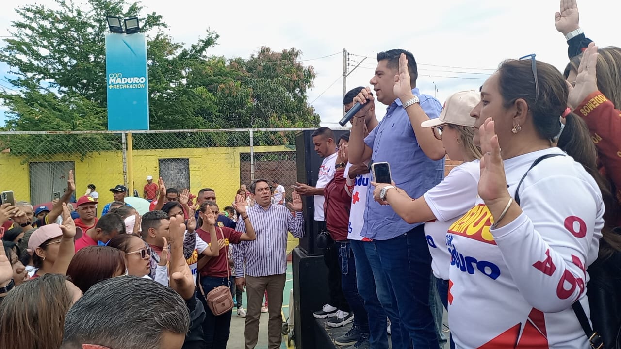 Diputado Jesús Santander plenaria municipal de Podemos Valencia Carabobo