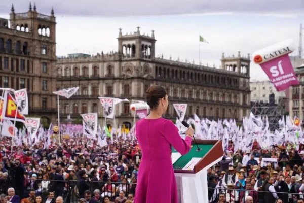 La presidenta Claudia Sheinbaum - 100 días de gobierno