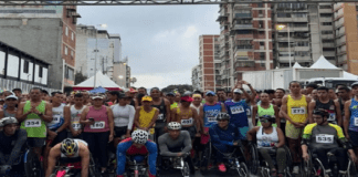 Atleta Sebastián López gana Maratón 12K