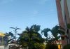 El cielo estará parcialmente nublado
