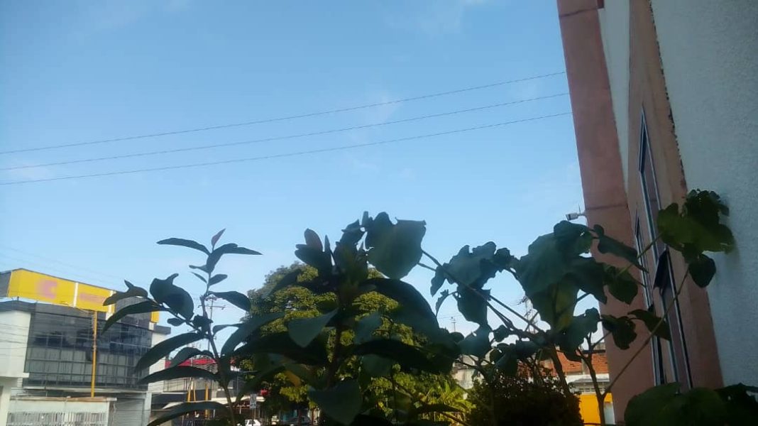 El cielo estará parcialmente nublado