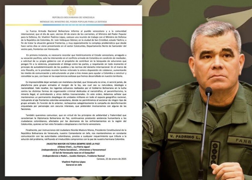 fanb Situación en la región de Catatumbo