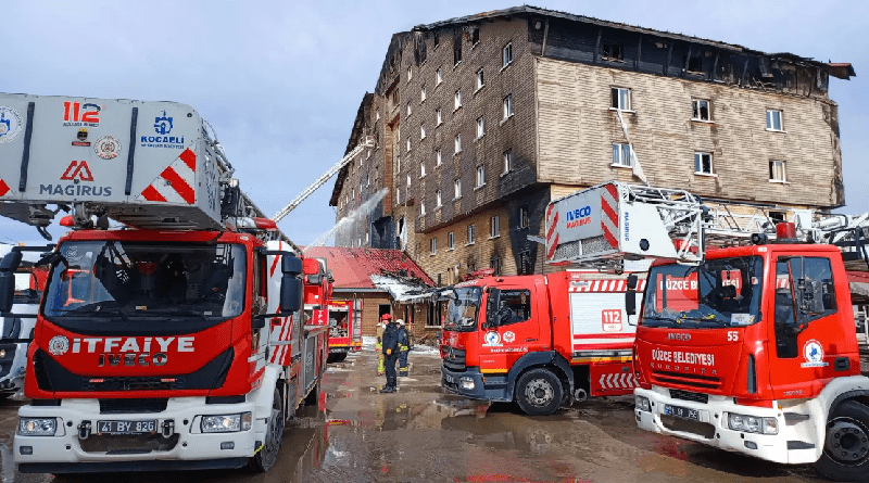 Gobierno de Venezuela lamenta incendio en Türkiye que dejó más de 60 fallecidos Gobierno de Venezuela lamenta incendio en Türkiye que dejó más de 60 fallecidos
