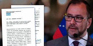 Canciller Gil agradece a Nicaragua