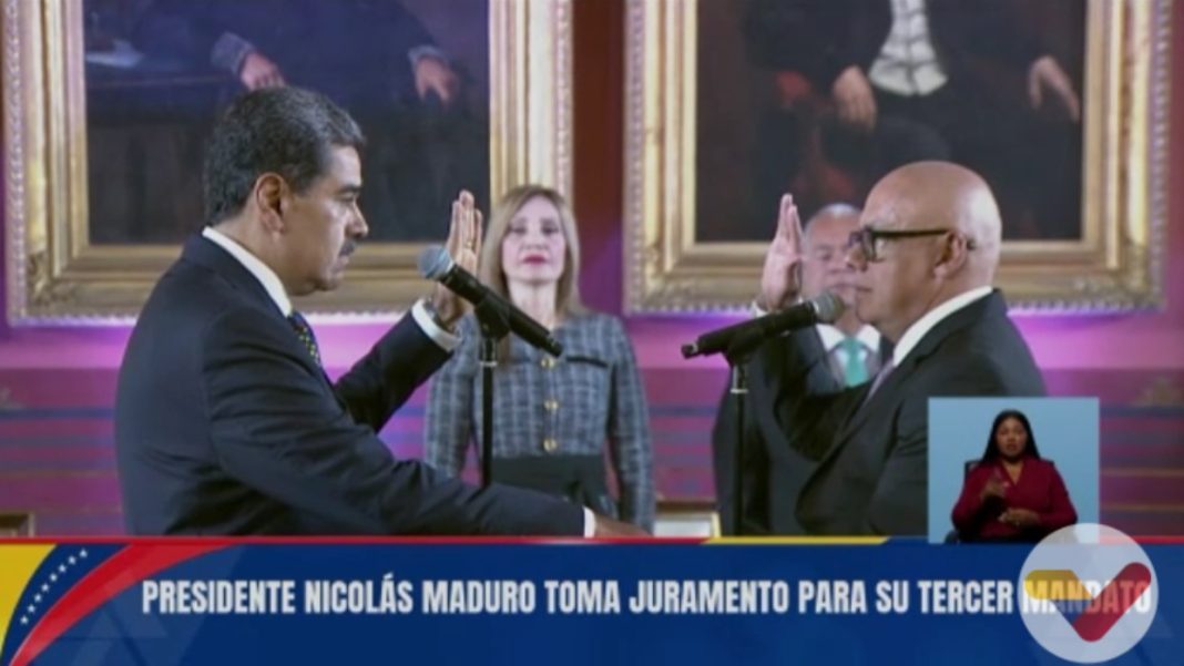 Nicolás Maduro juramentado presidente