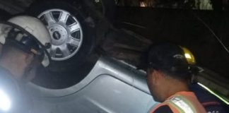 Accidente vial en la ARC