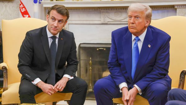 Trump humilla a Macron
