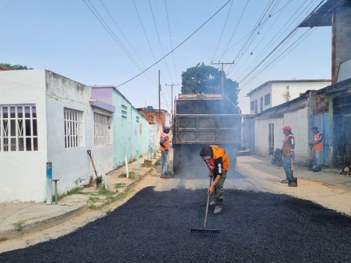 Asfaltado en Av. Ppal Callejón La Línea (4) Plan de Asfaltado 2025