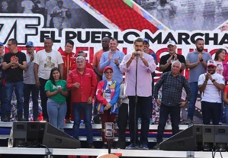 Maduro - Venezuel en rebelión antiimperilista rebelión permanente contra el imperialismo