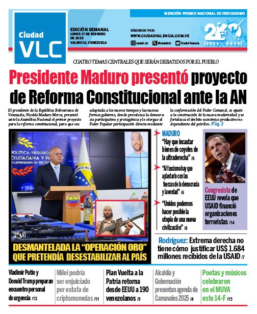 El mejor resumen semanal de noticias viene en esta edición de Ciudad Valencia