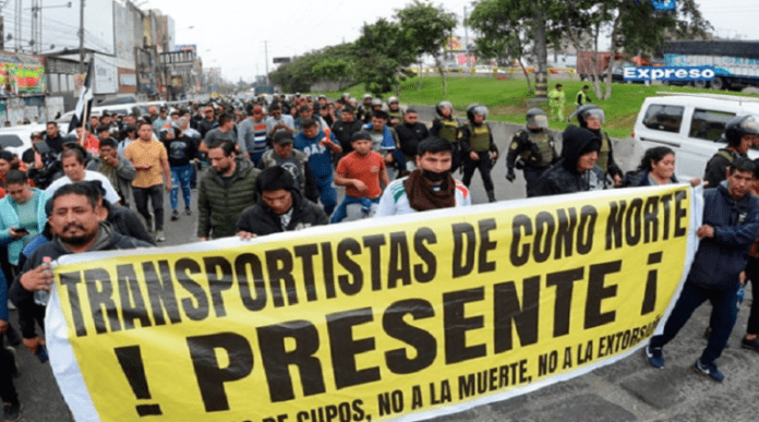 Perú: Transportistas se unen a paro para exigir medidas contra inseguridad