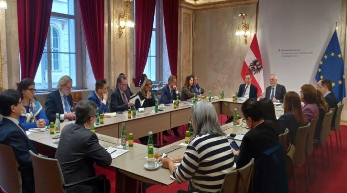 Venezuela participó en reunión del Ministerio de Asuntos Internacionales de Austria