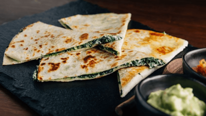 Quesadillas de espinacas