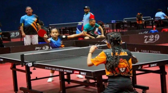 I Festival Masificación del Tenis de Mesa continúa en Caracas