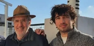 Atilio Borón y su hijo Tomás Agustín-fallecimiento