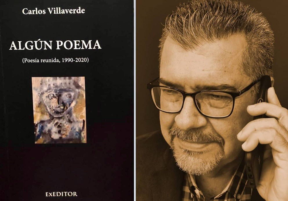 Carlos Villaverde-Algún poema-poemario-portada Carlos Villaverde-Algún poema