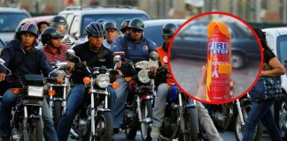 Motorizados tendrán que llevar un extintor