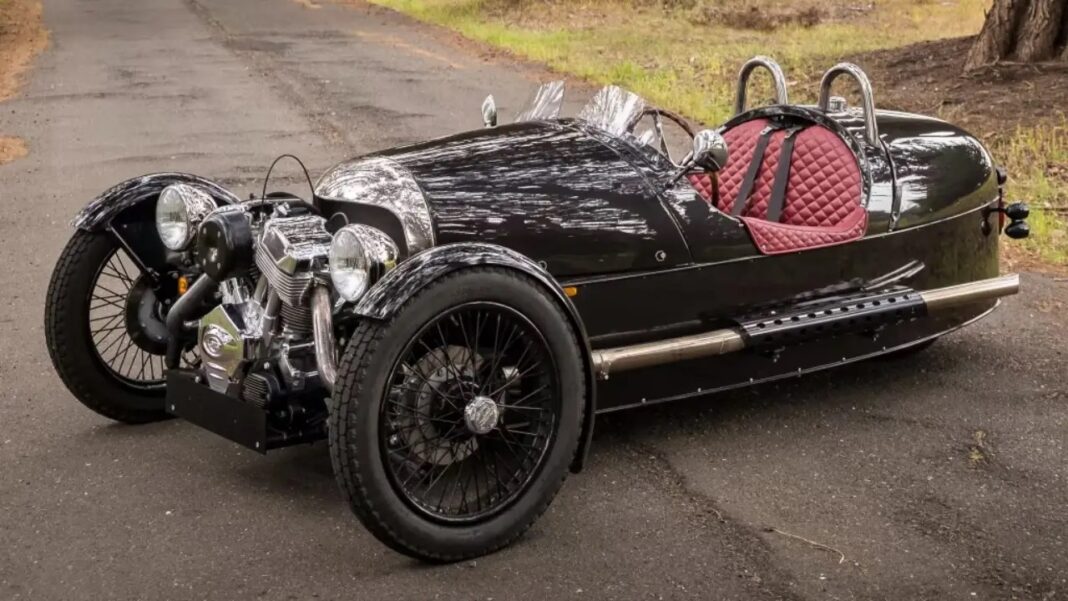 carros con motor de moto Morgan Three Wheeler