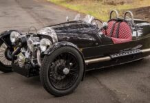 carros con motor de moto Morgan Three Wheeler