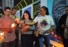Artistas plásticos, fotógrafos, familiares y amigos oraron por la pronta liberación de jóvenes migrantes venezolanos secuestrados en El Salvador