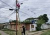 En Los Guayos instalan luminarias en diversos sectores de Las Agüitas instalación de ciento cincuenta luminarias