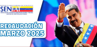 Seniat recaudó más de 75 millardos de bolívares en marzo