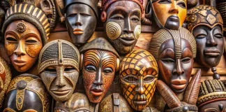 handcrafted-african-tribal-masks-máscaras africanas