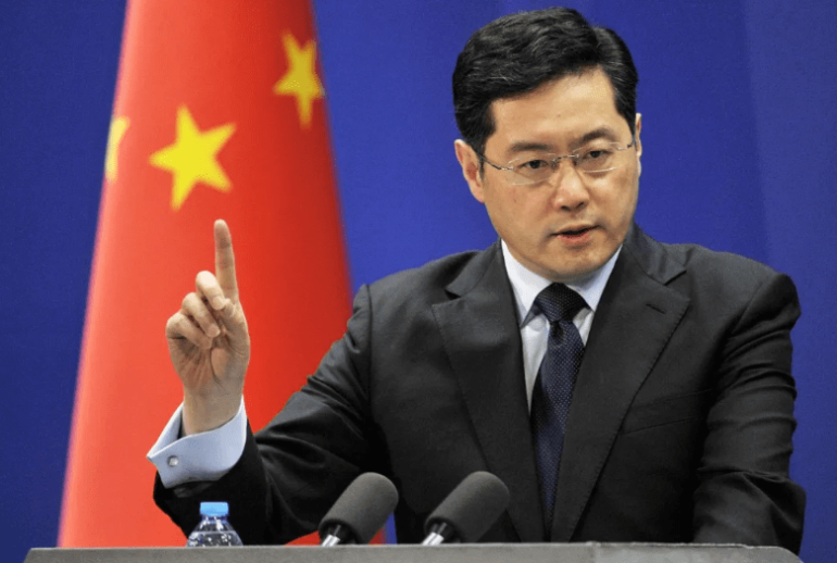 portavoz de la delegación China, Liu Pengyu portavoz de la delegación China, Liu Pengyu-contramedidas
