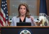 EEUU desmintió supuesta “operación de extracción” en la embajada argentina en Caracas Tammy Bruce desmient la supuesta operación de extracción de los dirigentes que se encontraban en la embajada argentina en Caracas
