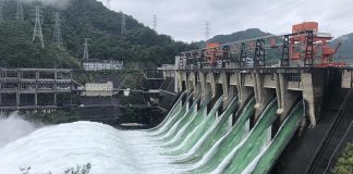 La capacidad instalada de energía hidroeléctrica