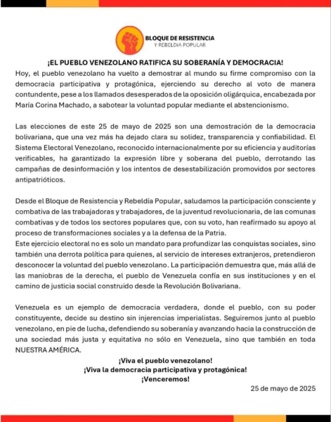 comunicado