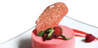Mousse de fresa