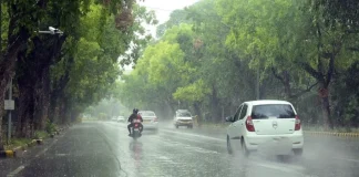 fuertes lluvias en Pakistán