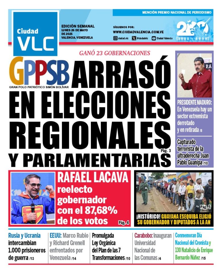 El mejor resumen semanal de noticias viene en esta edición de Ciudad Valencia