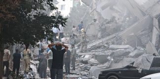nueva oleada de ataques israelíes sobre Teherán