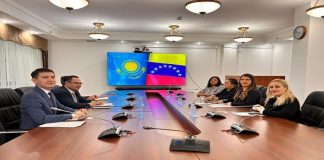 Venezuela aborda fortalecimiento de la cooperación ambiental con Kazajistán
