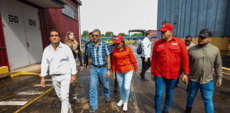 Inspeccionan complejo industrial arrocero en Delta Amacuro para su reactivación
