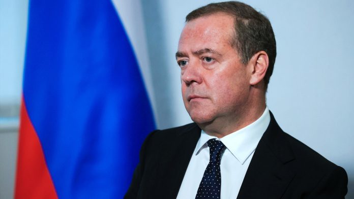 El-vicepresidente-del-Consejo-de-Seguridad-y-expresidente-de-Rusia-Dmitri-Medvedev.-Sputnik